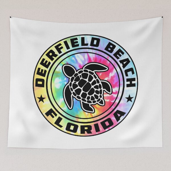 Item preview, Deerfield Beach Florida Sea Turtle FL designed and sold by DESTINATIONS DECAL.