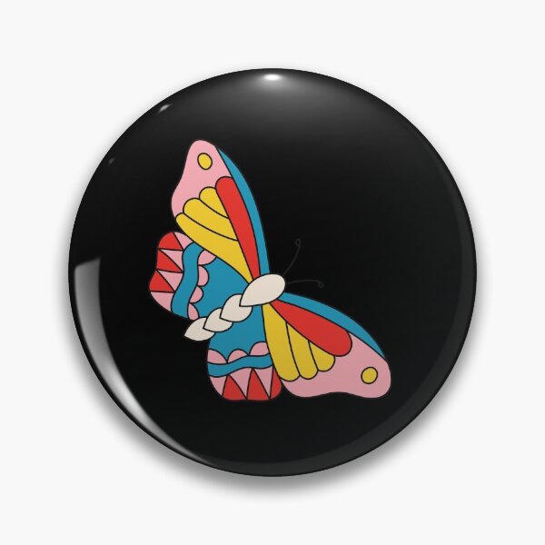 Item preview, Colorblock Butterfly Illustration designed and sold by Ginial.
