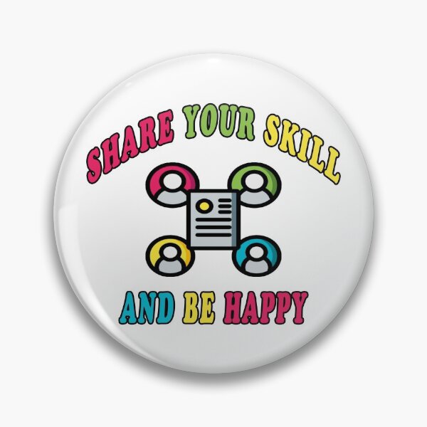 Item preview, Share Your Skill And Be Happy designed and sold by majeed10.