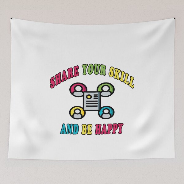 Item preview, Share Your Skill And Be Happy designed and sold by majeed10.