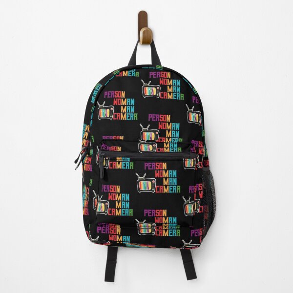 Person Woman Man Camera Tv Backpack