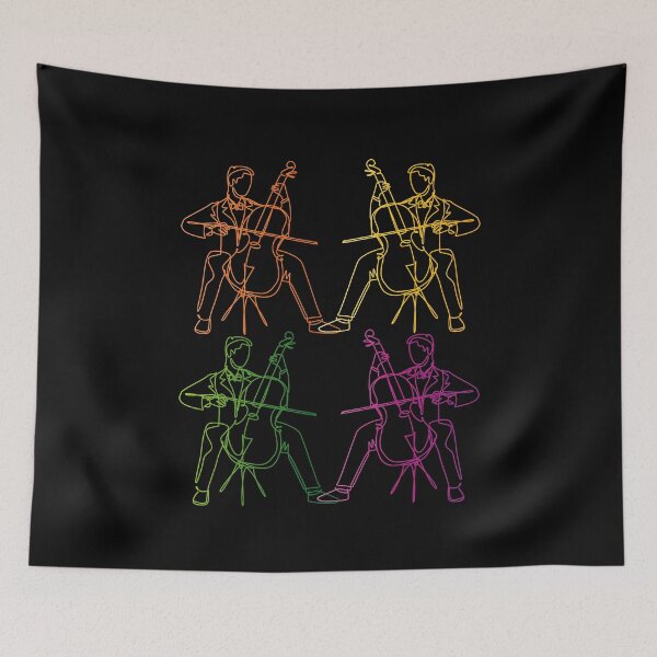 Item preview, Cello Player Violin Chello Musicians designed and sold by MooonTees.