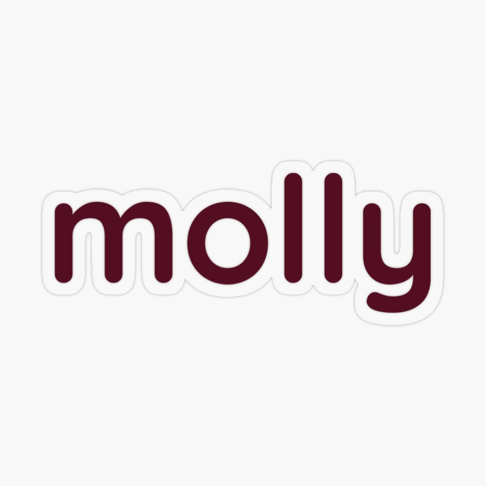 molly Sticker for Sale by Mollyo26
