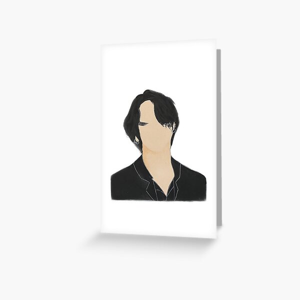 Jungkook face  Greeting Card