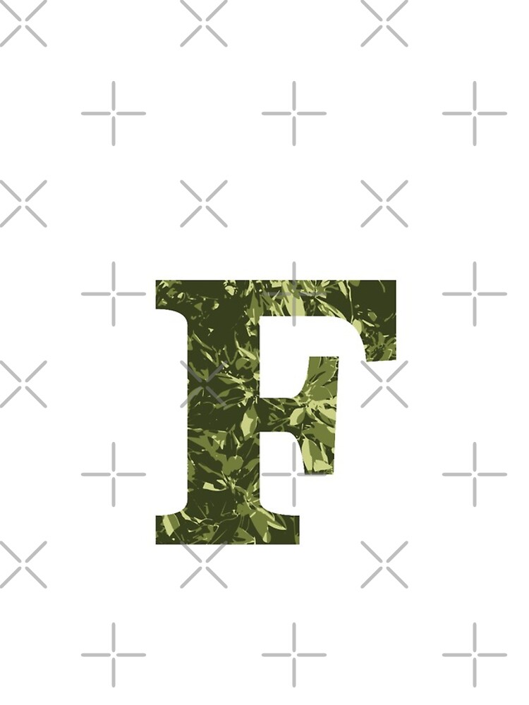 Thumbnail 4 of 4, iPhone Case, ABC monogram letter F designed and sold by patternsplus.