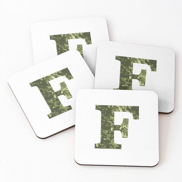 Item preview, ABC monogram letter F designed and sold by patternsplus.