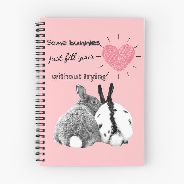 Item preview, Some Bunnies Just Fill Your Heart Without Trying, Pink designed and sold by MissTutuDesign.
