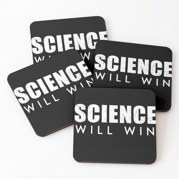 Item preview, Science Will Win Distressed text designed and sold by Roy Store.