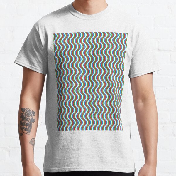 Psychedelic Waves Classic T-Shirt