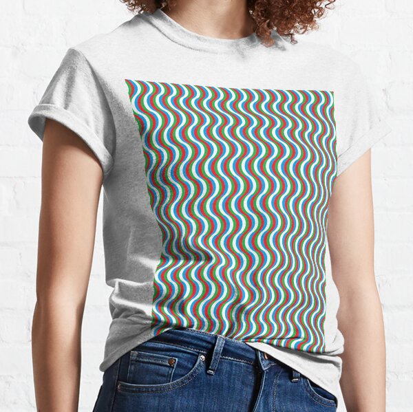 Psychedelic Waves Classic T-Shirt