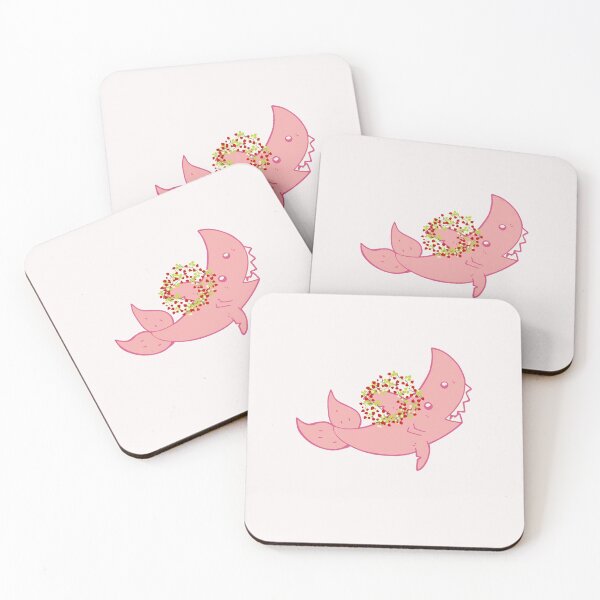 Item preview, Pink Shark wearing a strawberries Crown designed and sold by garhoud.