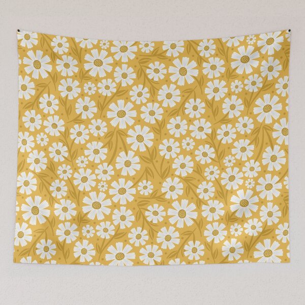 Item preview, Margaritas amarillas designed and sold by Allison Romero Design.