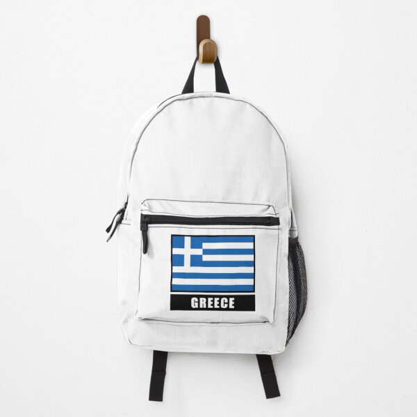 Item preview, Greece greek flag flag designed and sold by GeogDesigns.