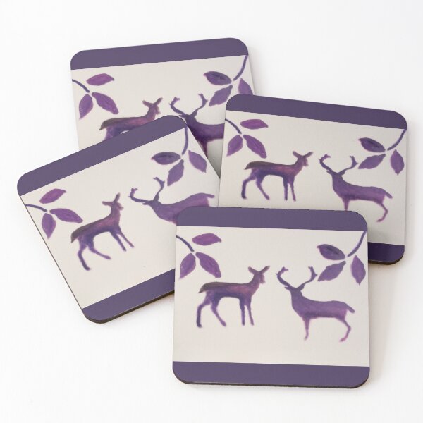 Item preview, Oh Deer acrylic painting by tabitha kremesec designed and sold by Tabitha Kremesec.