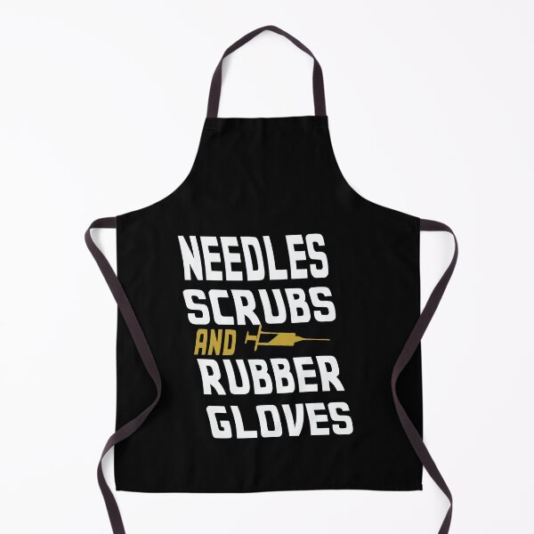 Item preview, Needles Scrubs And Rubber Gloves designed and sold by alikassi.