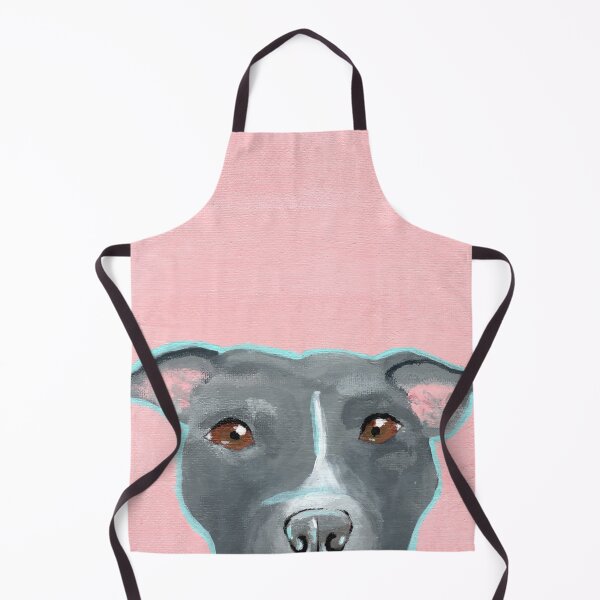 Item preview, Peek-a-boo! Blue Pittie designed and sold by Brianna Little.