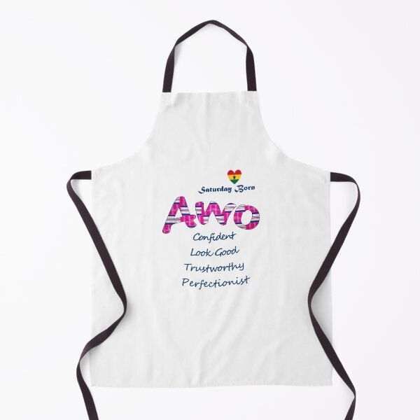 Item preview, Saturday Born Ghanaian Female Name 'Awo' in pink designed and sold by WhoWeAre.
