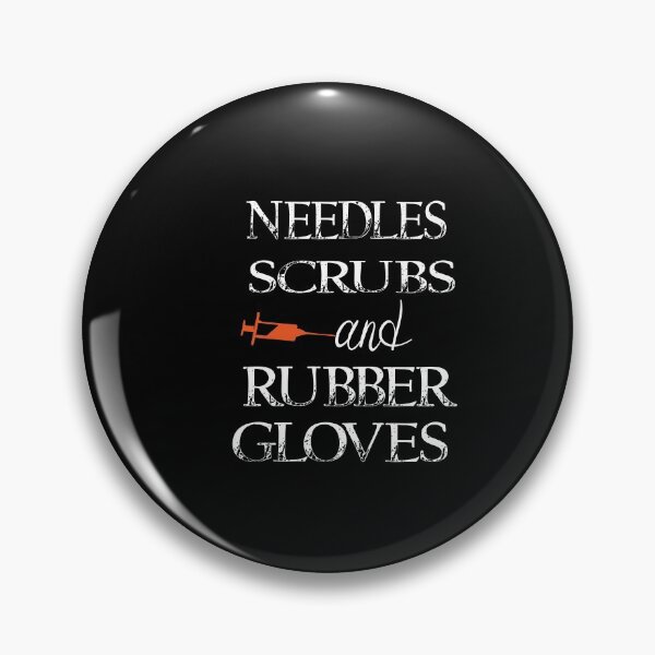Item preview, Needles Scrubs And Rubber Gloves designed and sold by alikassi.