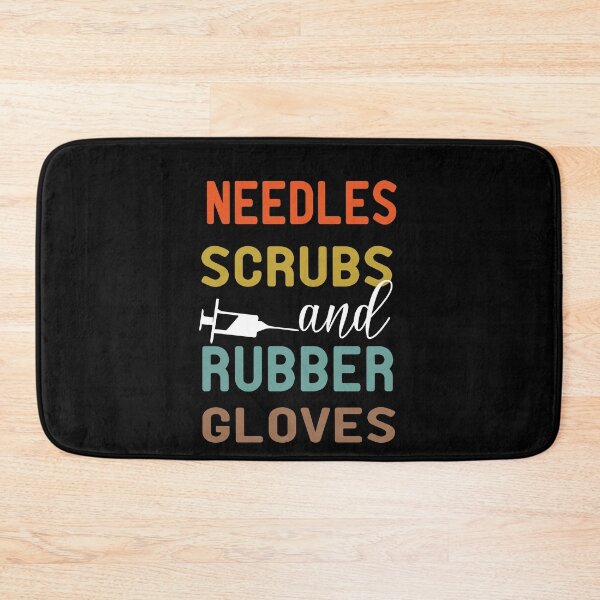 Item preview, Needles Scrubs And Rubber Gloves designed and sold by alikassi.