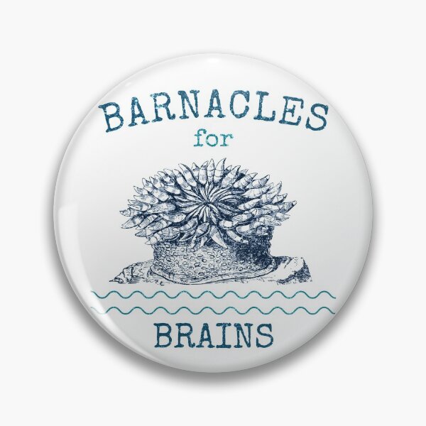 Item preview, Barnacles for Brains Funny Print designed and sold by FortuneTee.