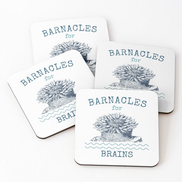 Item preview, Barnacles for Brains Funny Print designed and sold by FortuneTee.