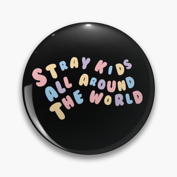 Item preview, STRAY KIDS ALL AROUND THE WORLD Stay Fandom PASTEL Quote designed and sold by SugarSaint.