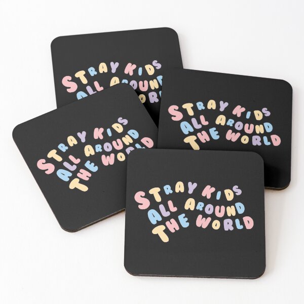 Item preview, STRAY KIDS ALL AROUND THE WORLD Stay Fandom PASTEL Quote designed and sold by SugarSaint.