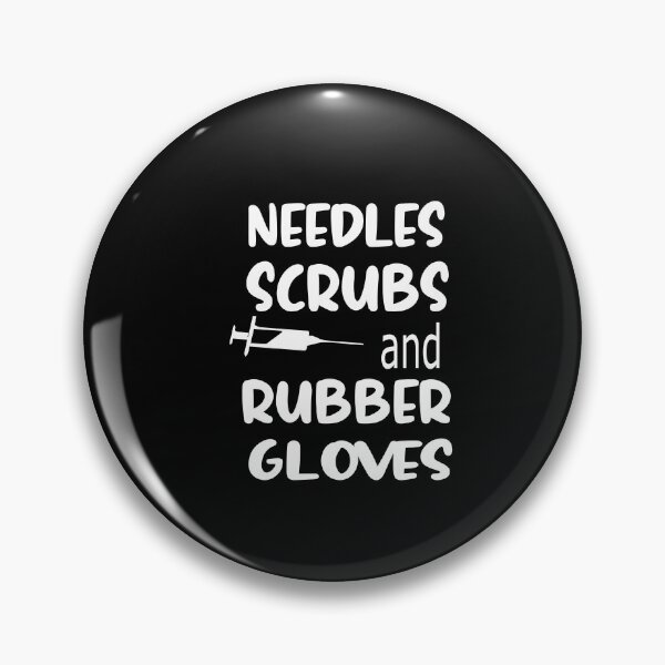 Item preview, Needles Scrubs And Rubber Gloves designed and sold by alikassi.