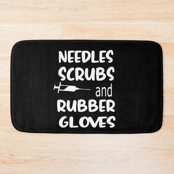 Item preview, Needles Scrubs And Rubber Gloves designed and sold by alikassi.