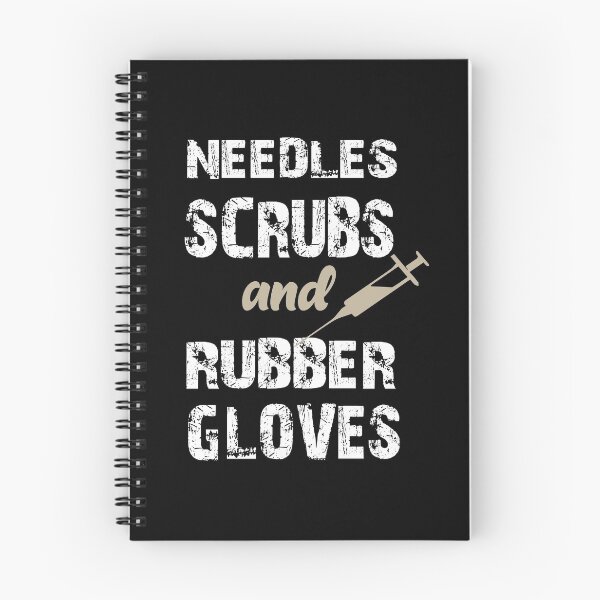 Item preview, Needles Scrubs And Rubber Gloves designed and sold by alikassi.