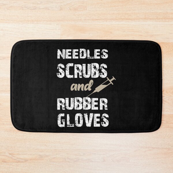 Item preview, Needles Scrubs And Rubber Gloves designed and sold by alikassi.