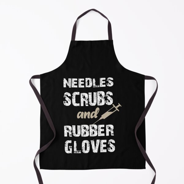 Item preview, Needles Scrubs And Rubber Gloves designed and sold by alikassi.