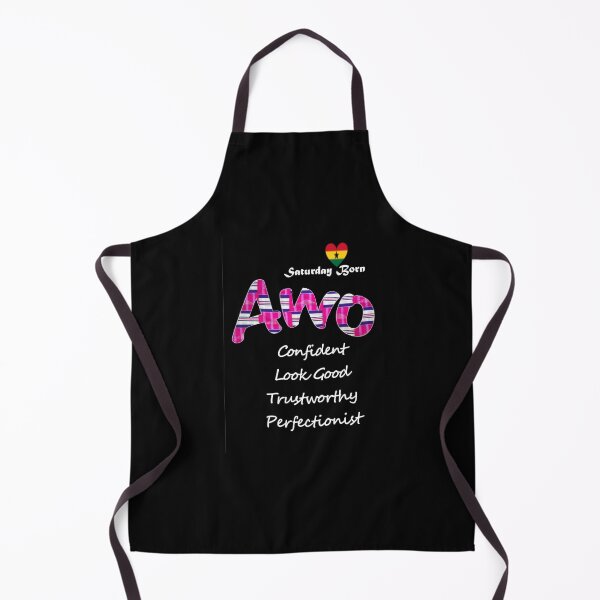 Item preview, Saturday Born Ghanaian Female Name 'Awo' in pink designed and sold by WhoWeAre.