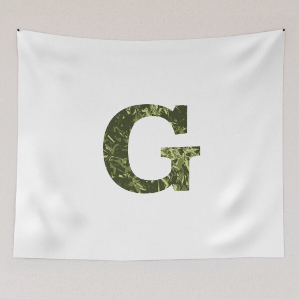 Item preview, a alphabet letter G monogram designed and sold by patternsplus.