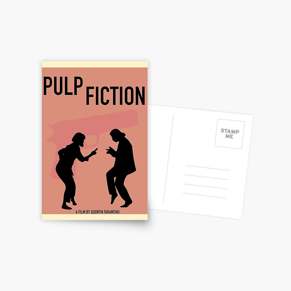 Minimalist Poster Inspired by Pulp Fiction  Poster for Sale by Goldsun12