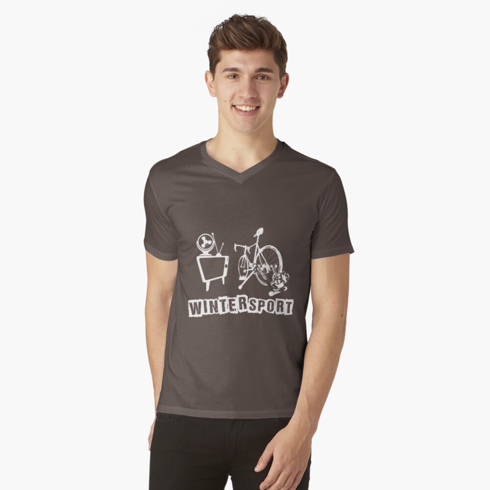 Item preview, V-Neck T-Shirt designed and sold by mile24.