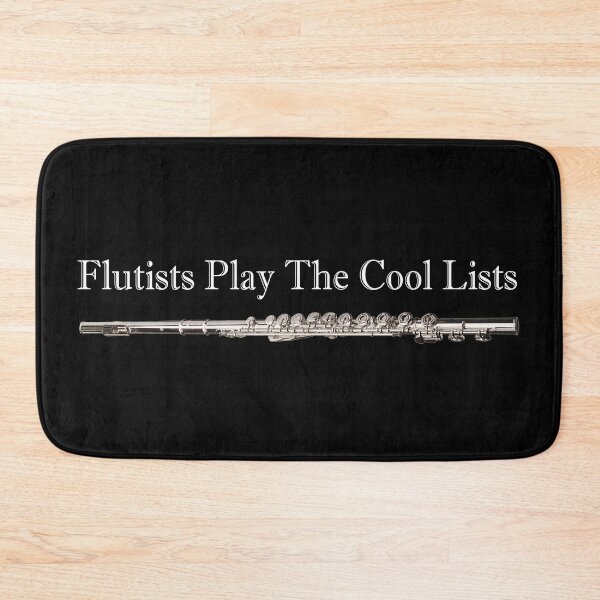 Item preview, Flutists Play The Cool Lists designed and sold by Robirk.
