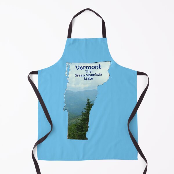 Item preview, Vermont Map with State Nickname: The Green Mountain State designed and sold by Havocgirl.