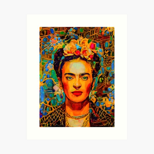 In Love of FRIDA II Art Print