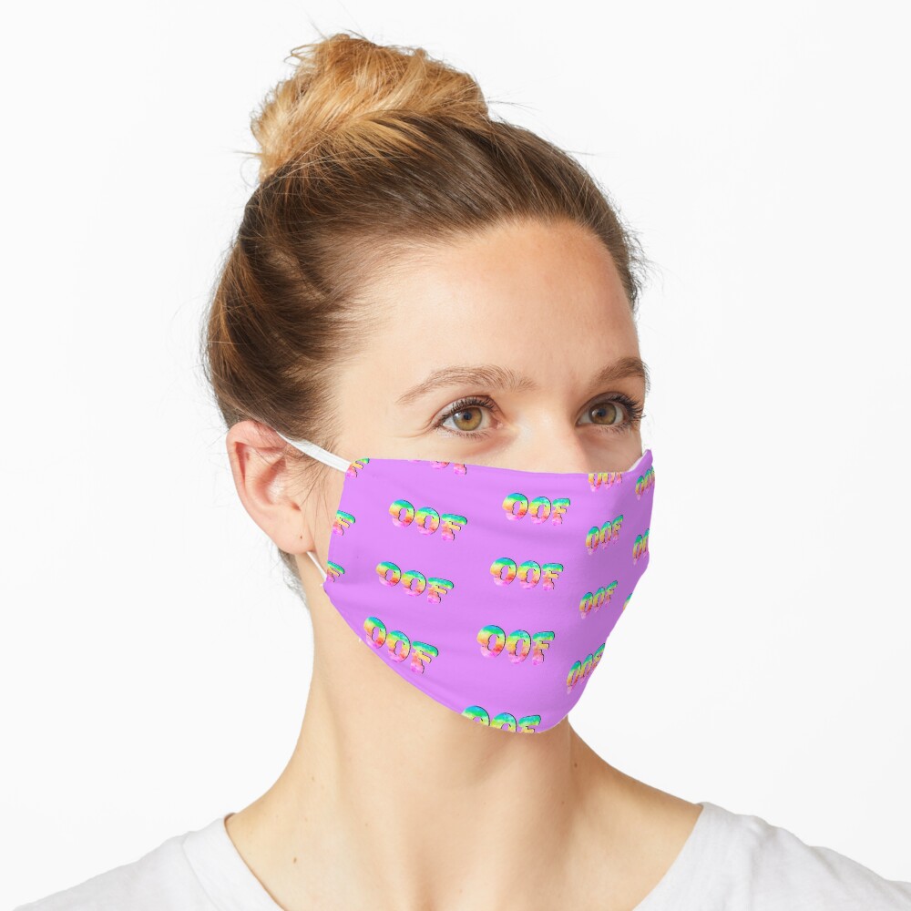 Oof Roblox Games Tie Dye Mask By T Shirt Designs Redbubble - tiy diy roblox