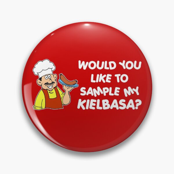 Item preview, Like To Sample My Kielbasa Humor Cartoon designed and sold by jaycartoonist.