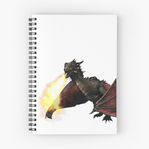 Item preview,  Fire Breathing Dragon Red Wyvern designed and sold by ColorFlowArt.
