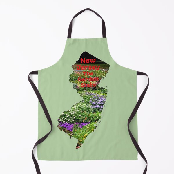 Item preview, New Jersey Map with State Nickname: The Garden State designed and sold by Havocgirl.