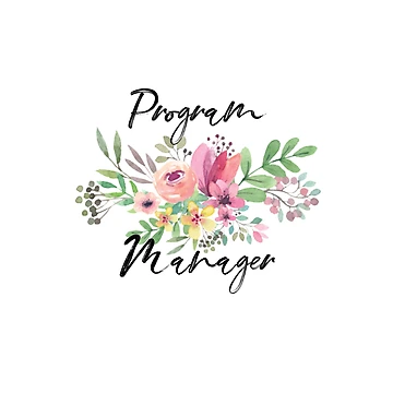 Artwork thumbnail, Program Manager by EvyStickersx
