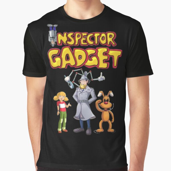 Inspector Gadget cartoon Graphic T-Shirt