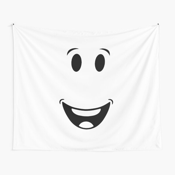 Face Rblx Tapestry By Joanwagner Redbubble - intense laughing emoji roblox
