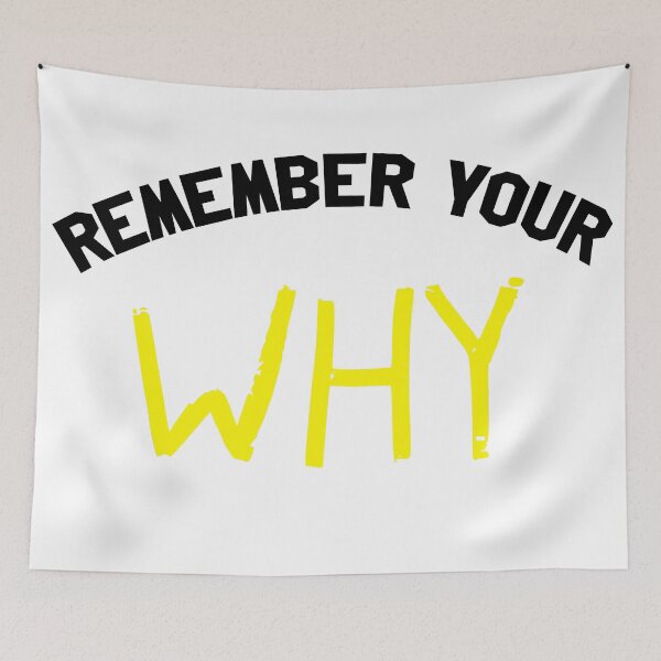 Item preview, Remember Your Why designed and sold by thepizzaboy.
