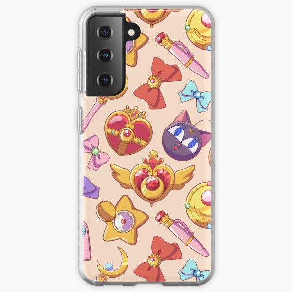 Sailor moon Pattern - Yellow Version Samsung Galaxy Soft Case