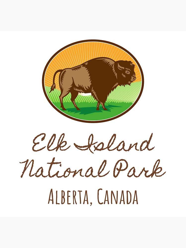 "Elk Island National Park Alberta, Canada" Sticker for Sale by
