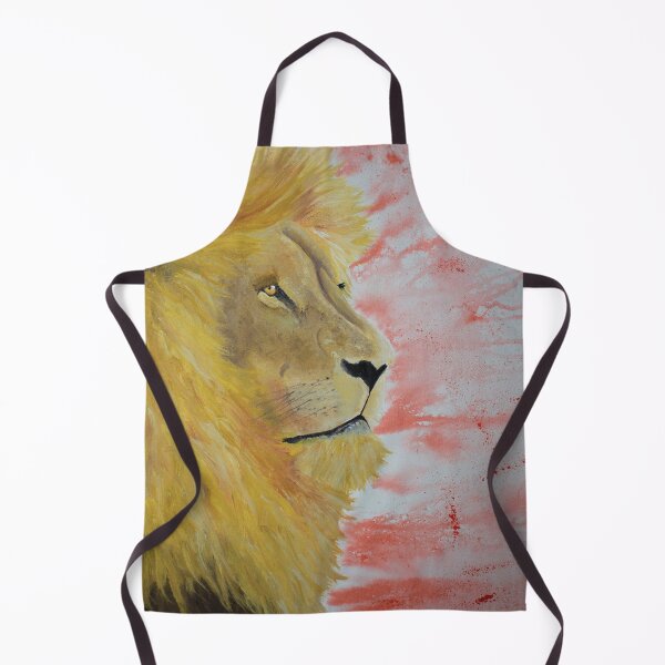 Item preview, Lion-Red-Orange designed and sold by Austin Fabinski Art.